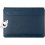 FIXED Oxford usnjen etui s prostorom za Magic Keyboard za iPad Air 4 (2020) / Air 5 (2022) / Pro 11" (2018-2022) - temno modro