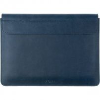 FIXED Oxford usnjen etui za MacBook Air 13" (A1237 / A1304 / A1369 / A1466) - temno modro
