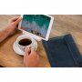 FIXED Oxford usnjen etui za MacBook Air 13" (A1237 / A1304 / A1369 / A1466) - temno modro