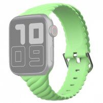 Prepleten silikonski pasek za Apple Watch 42mm / 41mm / 40mm / 38mm - zelena