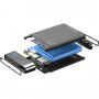 Cellularline FreePower Manta HD 5 000 mAh power bank u priključki USB-C / USB - črna