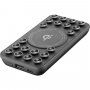 Cellularline Octopus 5000 mAh brezžični power bank s priseski - črna