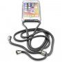 Cellularline Neck-Case ovitek z vrvico za okoli vratu za iPhone 6 / 7 / 8 / SE (2020) - črna