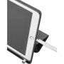 CellularLine Folio Pen etui s stojalom in prostorom za Apple Pencil za iPad 10,2" (2019-2021) / Air 3 (2019) / Pro 10,5" - črna