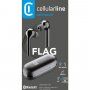 Cellularline Flag TWS brezžične slušalke za Apple naprava - črna