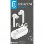 Cellularline Flag TWS brezžične slušalke za Apple naprava - bela