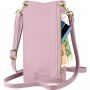 Cellularline Mini Bag etui za okoli vratu za iPhone - roza
