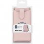 Cellularline Mini Bag etui za okoli vratu za iPhone - roza