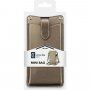 Cellularline Mini Bag etui za okoli vratu za iPhone - bronasto