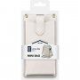Cellularline Mini Bag etui za okoli vratu za iPhone - srebro