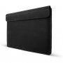 FIXED Oxford usnjen etui s prešitjem za MacBook 12" (A1534) - črna