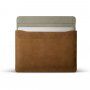 FIXED Oxford usnjen etui s prešitjem za MacBook 12" (A1534) - rjava