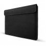 FIXED Oxford usnjen etui s prešitjem za MacBook Pro 16" (A2141 / A2485 / A2780) - črna