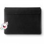 FIXED Oxford usnjen etui s prešitjem za MacBook Pro 16" (A2141 / A2485 / A2780) - črna