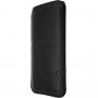 FIXED Slim etui s pravega usnja za iPhone 12 mini - črna