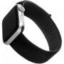 FIXED Nylon Strap pasek iz najlona za Apple Watch 42mm / 41mm / 40mm / 38mm - črna