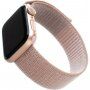 FIXED Nylon Strap pasek iz najlona za Apple Watch 42mm / 41mm / 40mm / 38mm - roza-zlato