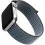 FIXED Nylon Strap pasek iz najlona za Apple Watch 42mm / 41mm / 40mm / 38mm - temno siv