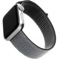FIXED Nylon Strap pasek iz najlona za Apple Watch 42mm / 41mm / 40mm / 38mm - siva