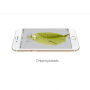 NILLKIN kaljeno steklo 3D Apple iPhone 6 / 6S - bela