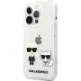 Karl Lagerfeld Ikonik ovitek za iPhone 13 Pro Max - jasno