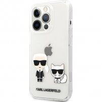Karl Lagerfeld Ikonik ovitek za iPhone 13 Pro Max - jasno