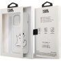 Karl Lagerfeld Choupette Eat ovitek za iPhone 13 Pro Max - jasno