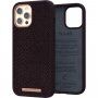 NJORD Eldur etui za iPhone 12 Pro Max - vijolična