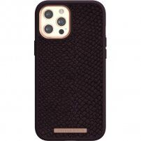 NJORD Eldur etui za iPhone 12 Pro Max - vijolična