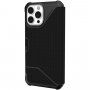 UAG Metropolis odporen flip ovitek za iPhone 13 Pro Max - kevlar črna