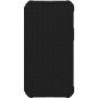 UAG Metropolis odporen flip ovitek za iPhone 13 Pro Max - kevlar črna