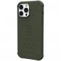 UAG Standard Issue silikonski odporni etui za iPhone 13 Pro Max - olivno