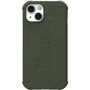 UAG Standard Issue silikonski odporni etui za iPhone 13 - olivno