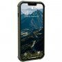 UAG Standard Issue silikonski odporni etui za iPhone 13 - olivno