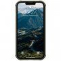 UAG Standard Issue silikonski odporni etui za iPhone 13 - olivno