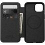 Nomad MagSafe Rugged Folio usnjen flip ovitek za iPhone 13 - rjava