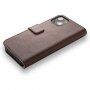 Decoded Wallet flip ovitek za iPhone 13 - rjava