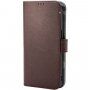 Decoded Wallet flip ovitek za iPhone 13 - rjava