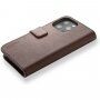 Decoded Wallet flip ovitek za iPhone 13 Pro - rjava
