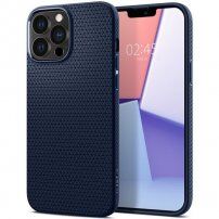 Spigen tekoči zračni pokrov za iPhone 13 Pro Max - modro