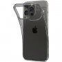 Spigen Crystal Flex transparentni etui za iPhone 13 Pro Max - črna