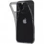 Spigen Crystal Flex transparentni etui za iPhone 13 mini - črna