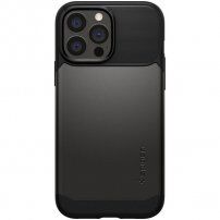 Spigen Slim Armor odporen etui z MagSafe za iPhone 13 Pro Max - siva