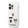 Karl Lagerfeld Ikonik ovitek za iPhone 13 Pro Max - jasno