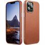 ESR Metro Premium usnjeni etui za iPhone 13 Pro Max - rjava