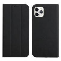 Magnetni flip ovitek za iPhone 12 / 12 Pro - črna