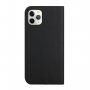 Magnetni flip ovitek za iPhone 12 Pro Max - črna
