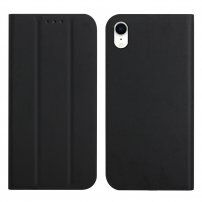 Magnetni flip ovitek za iPhone XR - črna