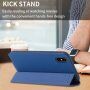 Magnetni flip ovitek za iPhone X / XS - kraljevsko modro