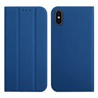 Magnetni flip ovitek za iPhone XS Max - kraljevsko modro